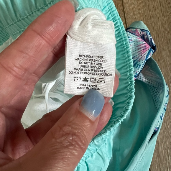 SIMPLY SOUTHERN Preppy Mint Running Shorts EUC - Picture 10 of 10